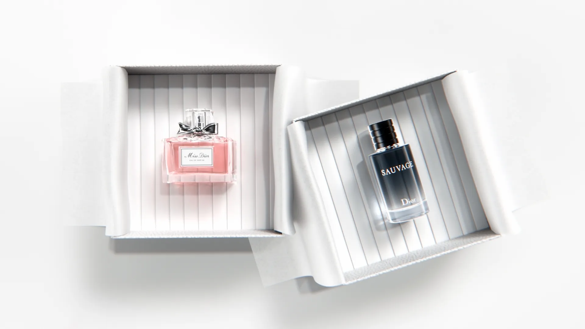 Parfums Christian Dior Valentine's Day 2018, 3D Product Animation